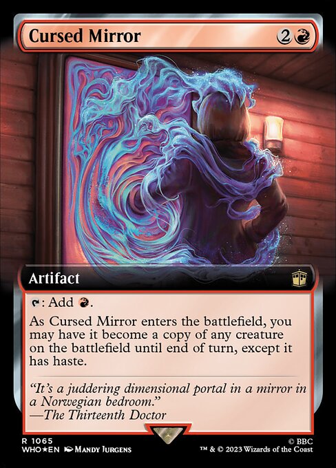 Cursed Mirror - Doctor Who - Surge Foil