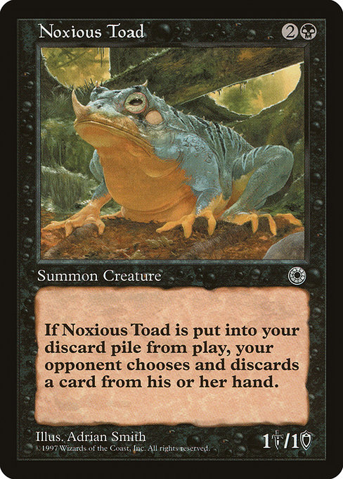 Noxious Toad - Portal