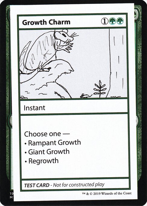 Growth Charm - Mystery Booster Playtest Cards 2021