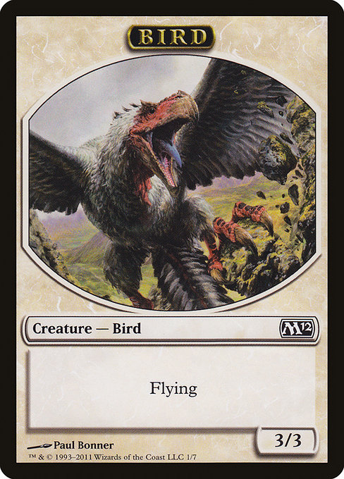 Bird - Magic 2012 Tokens