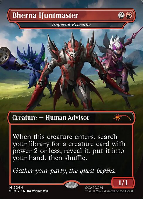 Bherna Huntmaster (Imperial Recruiter) - Secret Lair Drop - Borderless