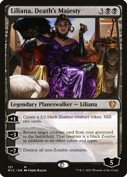 Liliana, Death's Majesty - Midnight Hunt Commander