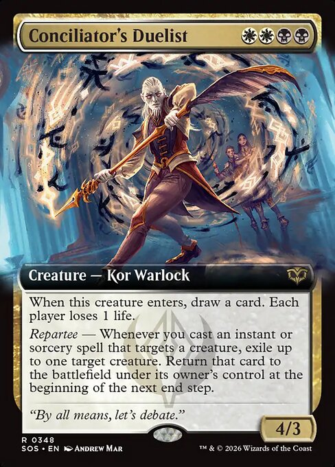 Conciliator's Duelist - Secrets of Strixhaven - Extended Art
