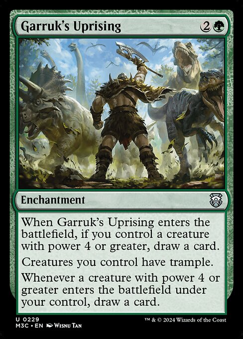 Garruk's Uprising - Modern Horizons 3 Commander