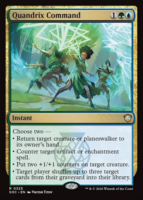 Quandrix Command - Secrets of Strixhaven Commander