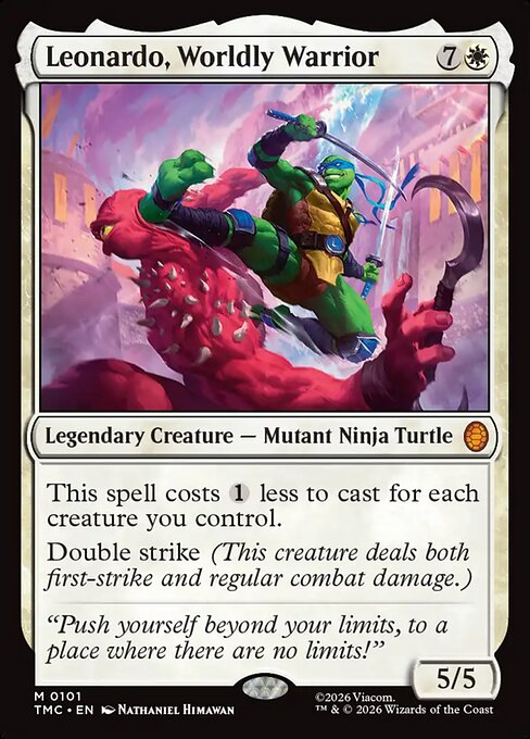 Leonardo, Worldly Warrior - Teenage Mutant Ninja Turtles Eternal