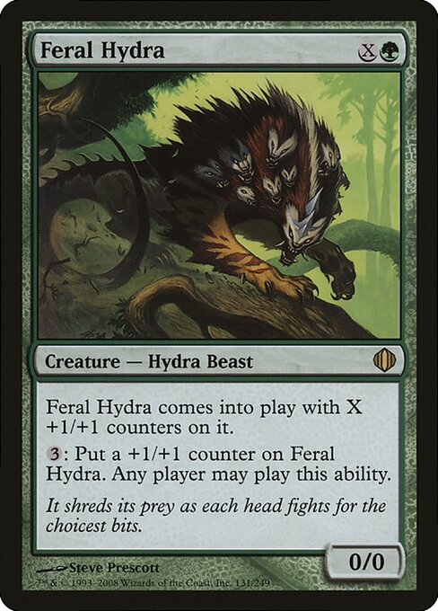 Feral Hydra - Magic Player Rewards 2009