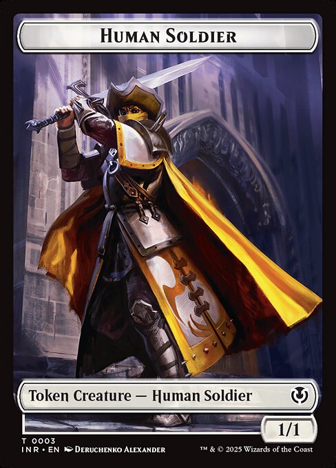 Human Soldier - Innistrad Remastered Tokens