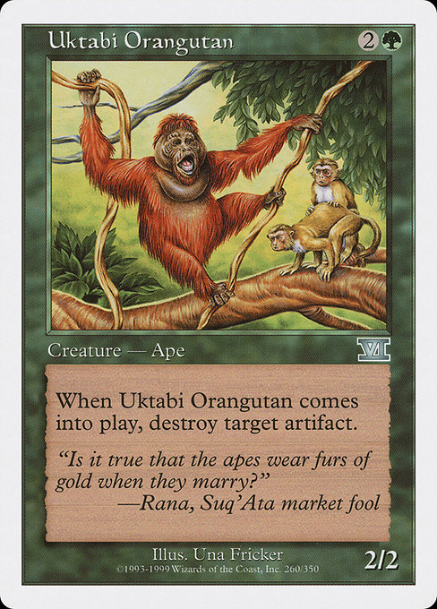 Uktabi Orangutan - Classic Sixth Edition