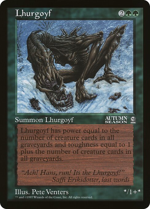 Lhurgoyf - Oversized League Prizes