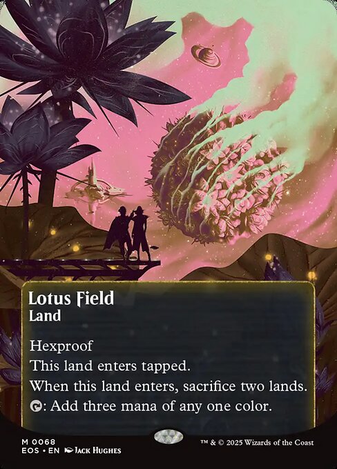 Lotus Field - Edge of Eternities: Stellar Sights - Borderless
