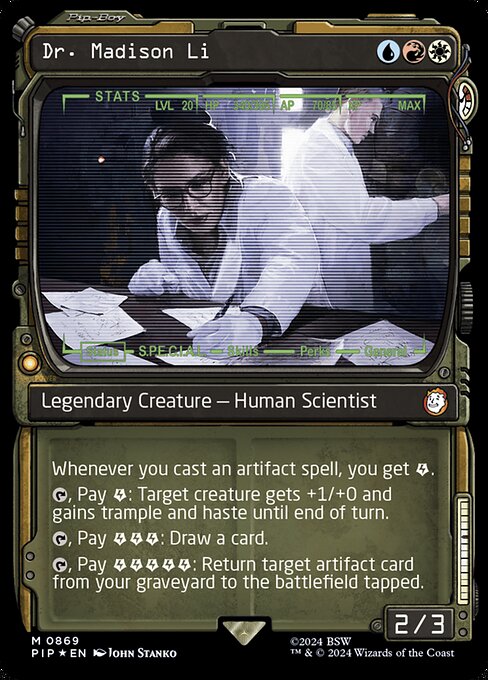 Dr. Madison Li - Fallout - Surge Foil