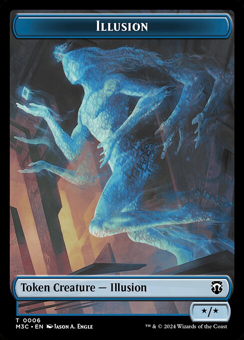 Illusion - Modern Horizons 3 Commander Tokens