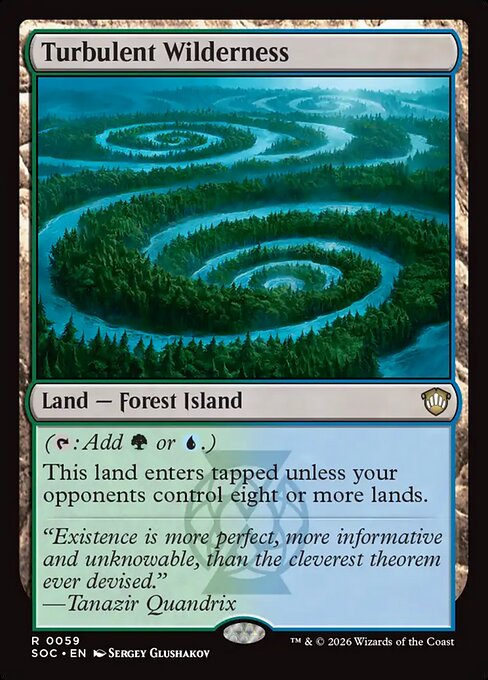 Turbulent Wilderness - Secrets of Strixhaven Commander