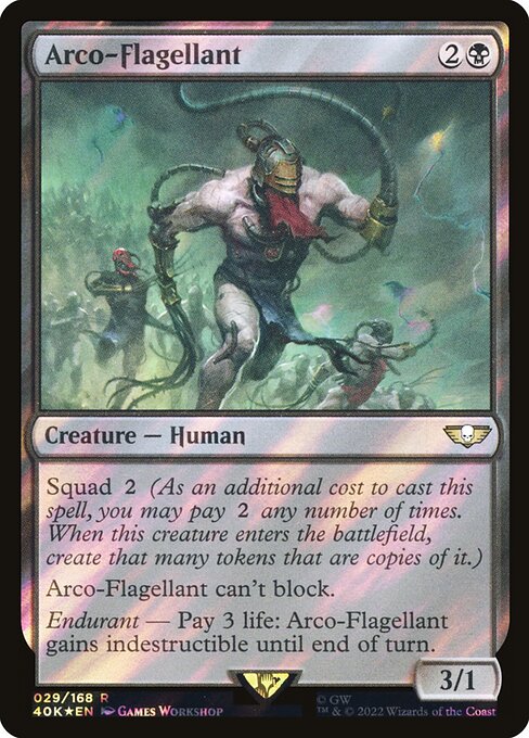 Arco-Flagellant - Warhammer 40,000 Commander - Surge Foil