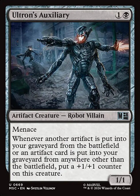 Ultron's Auxiliary - Marvel Super Heroes Commander