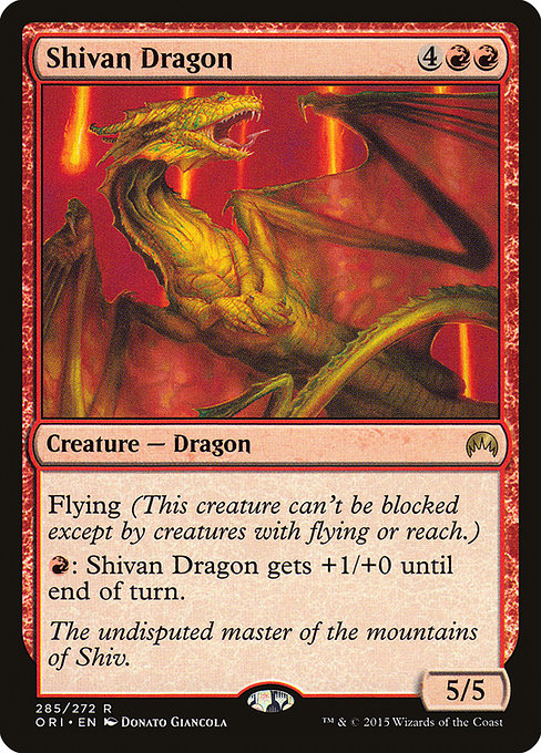 Shivan Dragon - Magic Origins