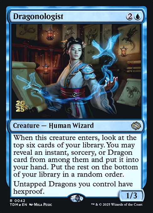 Dragonologist - Tarkir: Dragonstorm Promos