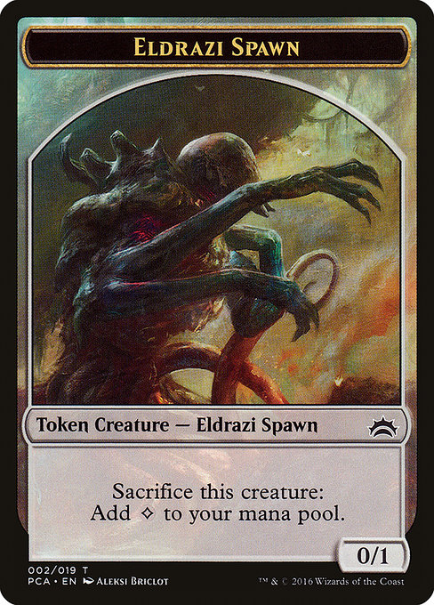 Eldrazi Spawn - Planechase Anthology Tokens