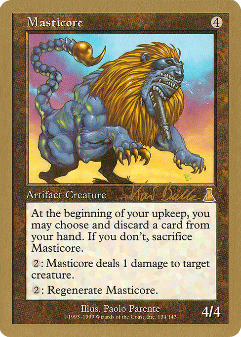 Masticore - World Championship Decks 1999