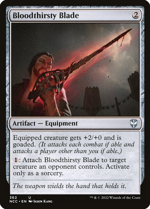 Bloodthirsty Blade - New Capenna Commander