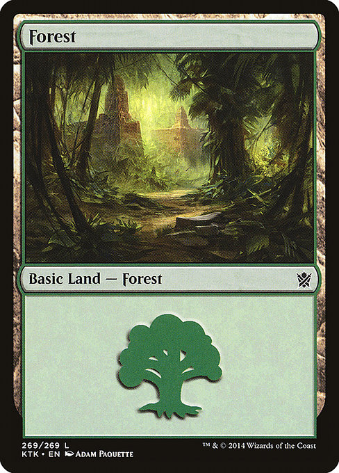 Forest - Khans of Tarkir