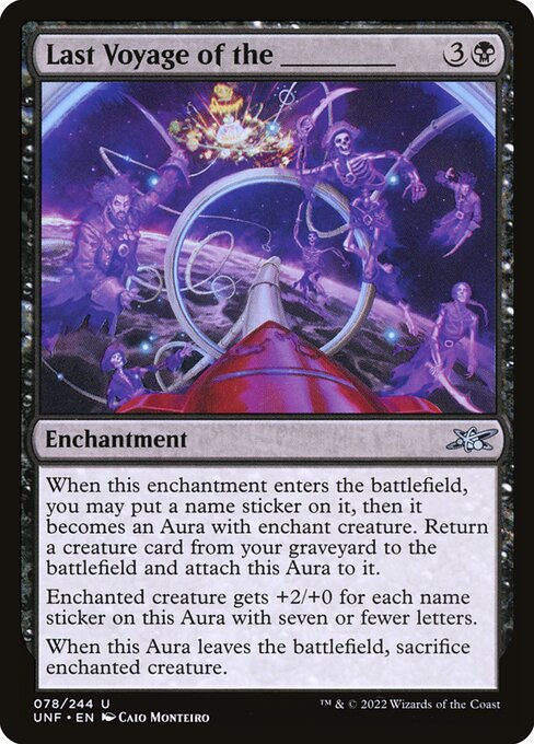 Last Voyage of the _____ - Unfinity