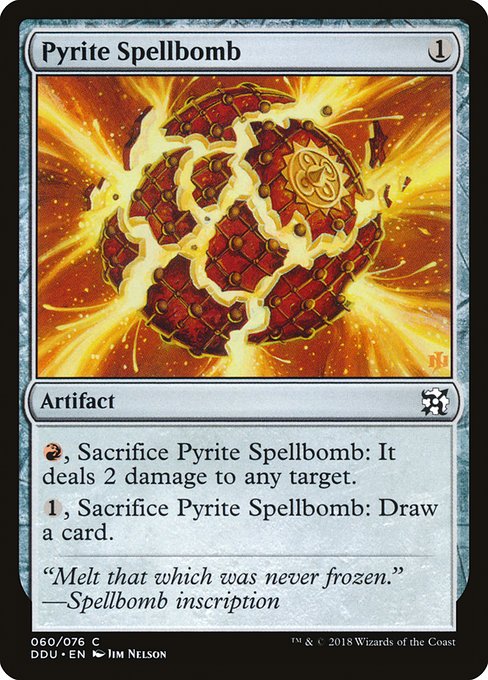 Pyrite Spellbomb - Duel Decks: Elves vs. Inventors