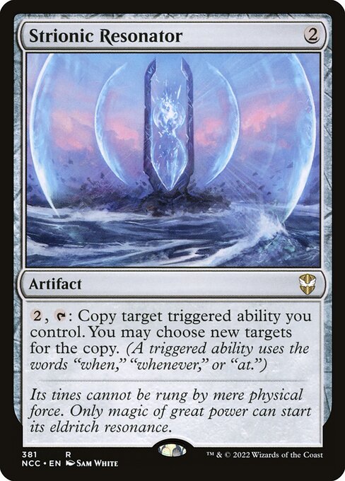 Strionic Resonator - New Capenna Commander