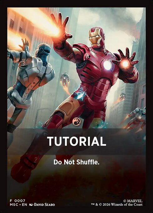 Tutorial - Marvel Super Heroes Jumpstart Front Cards