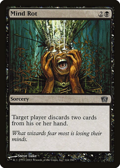 Mind Rot - Eighth Edition - Promo Foil