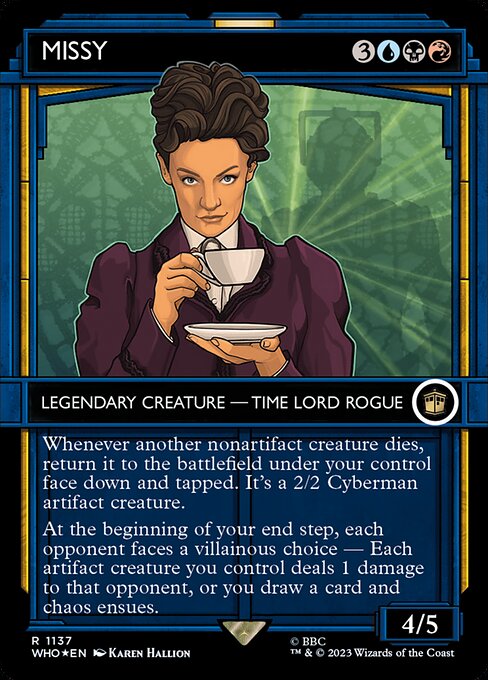 Missy - Doctor Who - Surge Foil