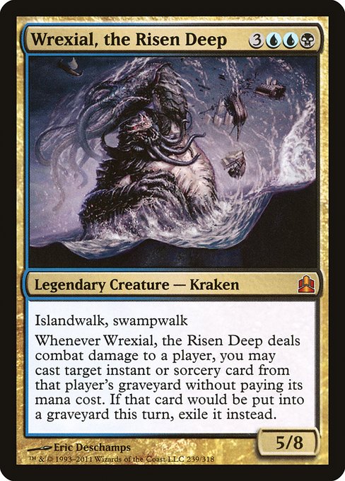 Wrexial, the Risen Deep - Commander 2011