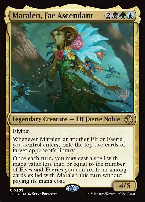 Maralen, Fae Ascendant - Lorwyn Eclipsed Promos