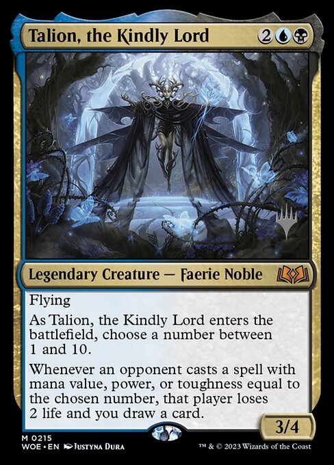 Talion, the Kindly Lord - Wilds of Eldraine Promos