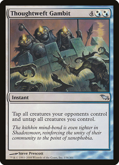 Thoughtweft Gambit - Shadowmoor