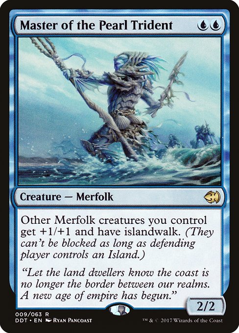 Master of the Pearl Trident - Duel Decks: Merfolk vs. Goblins