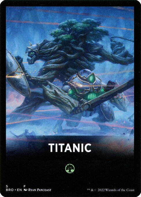 Titanic - The Brothers' War Jumpstart Front Cards