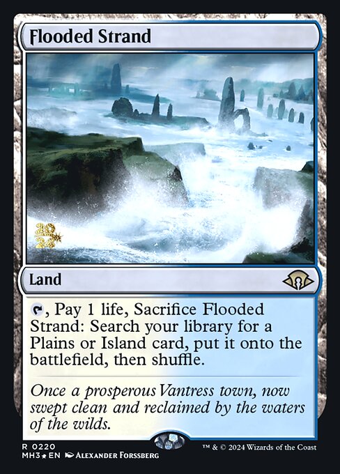 Flooded Strand - Modern Horizons 3 Promos - Promo Foil