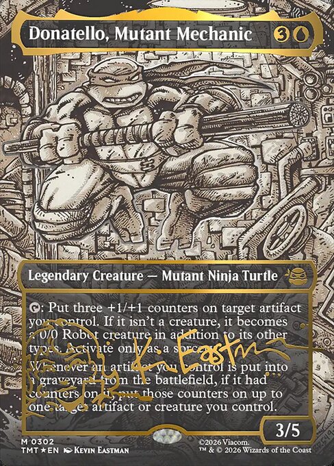 Donatello, Mutant Mechanic - Teenage Mutant Ninja Turtles - Borderless