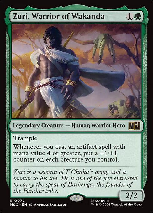 Zuri, Warrior of Wakanda - Marvel Super Heroes Commander