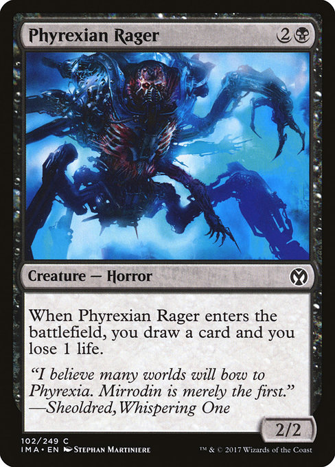 Phyrexian Rager - Iconic Masters