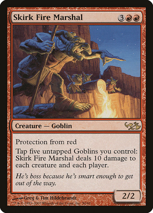 Skirk Fire Marshal - Duel Decks: Elves vs. Goblins