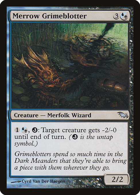 Merrow Grimeblotter - Shadowmoor