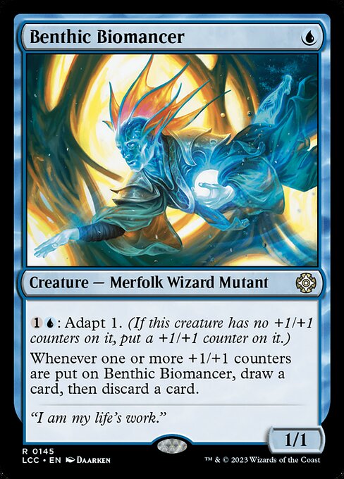 Benthic Biomancer - The Lost Caverns of Ixalan Commander