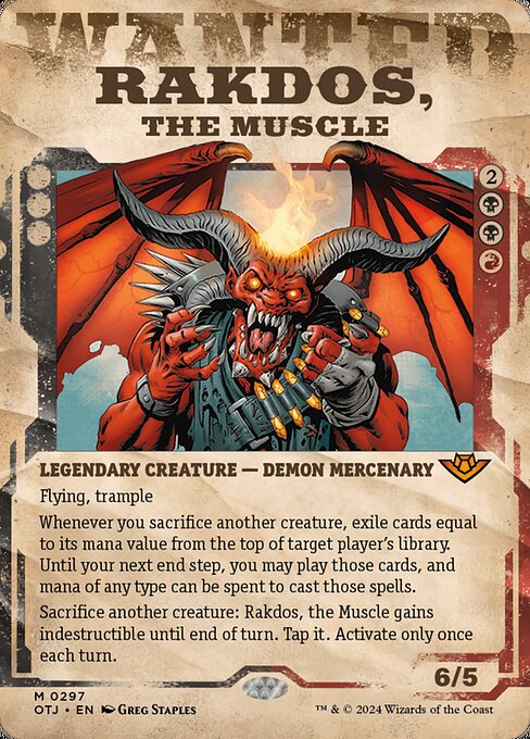 Rakdos, the Muscle - Outlaws of Thunder Junction