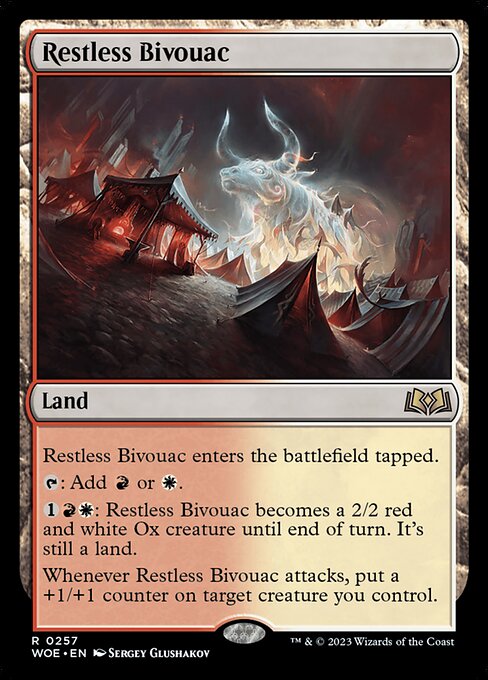 Restless Bivouac - Wilds of Eldraine