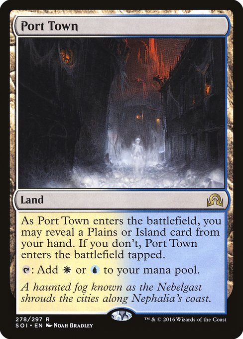 Port Town - Shadows over Innistrad