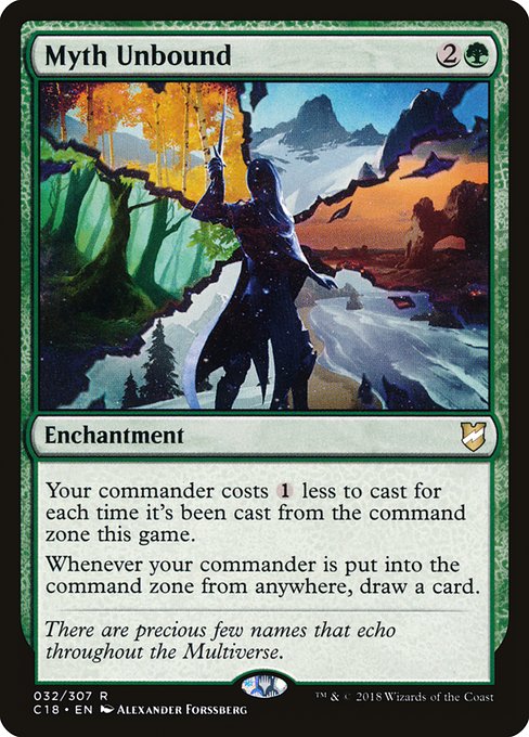 Myth Unbound - Commander 2018