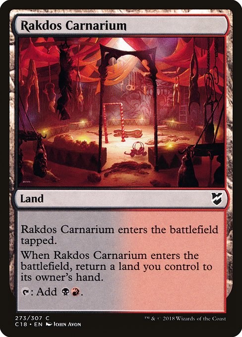 Rakdos Carnarium - Commander 2018